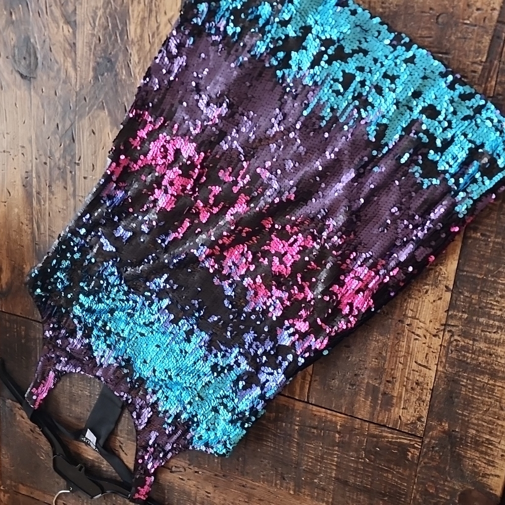 Sequin Mini Dress